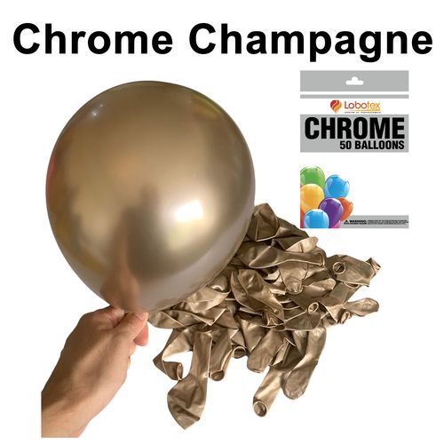 10inch Chrome Balloon (50 per pack) size10 1.8g