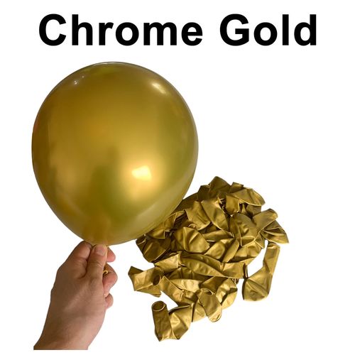 REPACKED 10inch Chrome Balloon size10 10pcs 1.8g