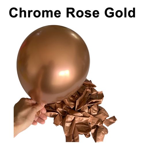 REPACKED 10inch Chrome Balloon size10 10pcs 1.8g