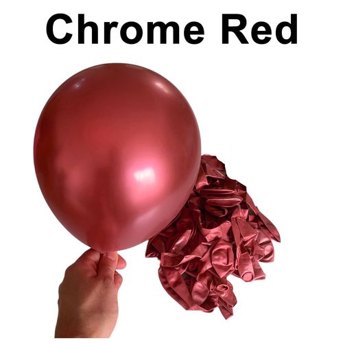 REPACKED 10inch Chrome Balloon size10 10pcs 1.8g