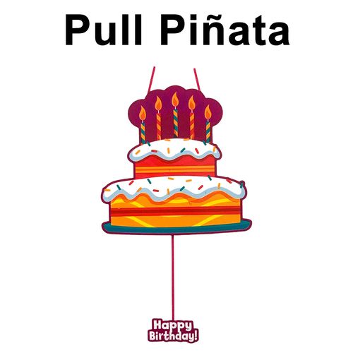 Candy Box Pinata Pull