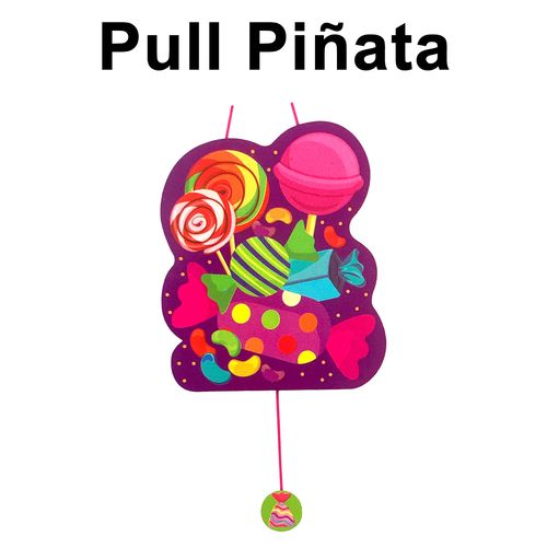 Candy Box Pinata Pull