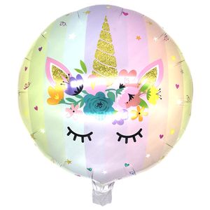 Printed Round Foil Balloon 18 inches (loose)