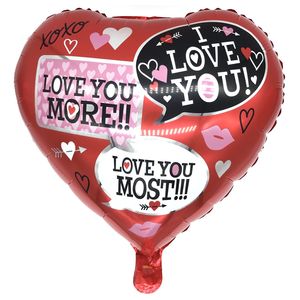 Printed ILY Foil Balloon 17 inches (loose)