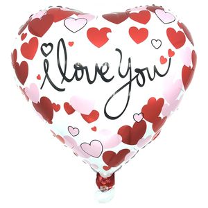 Printed ILY Foil Balloon 17 inches (loose)