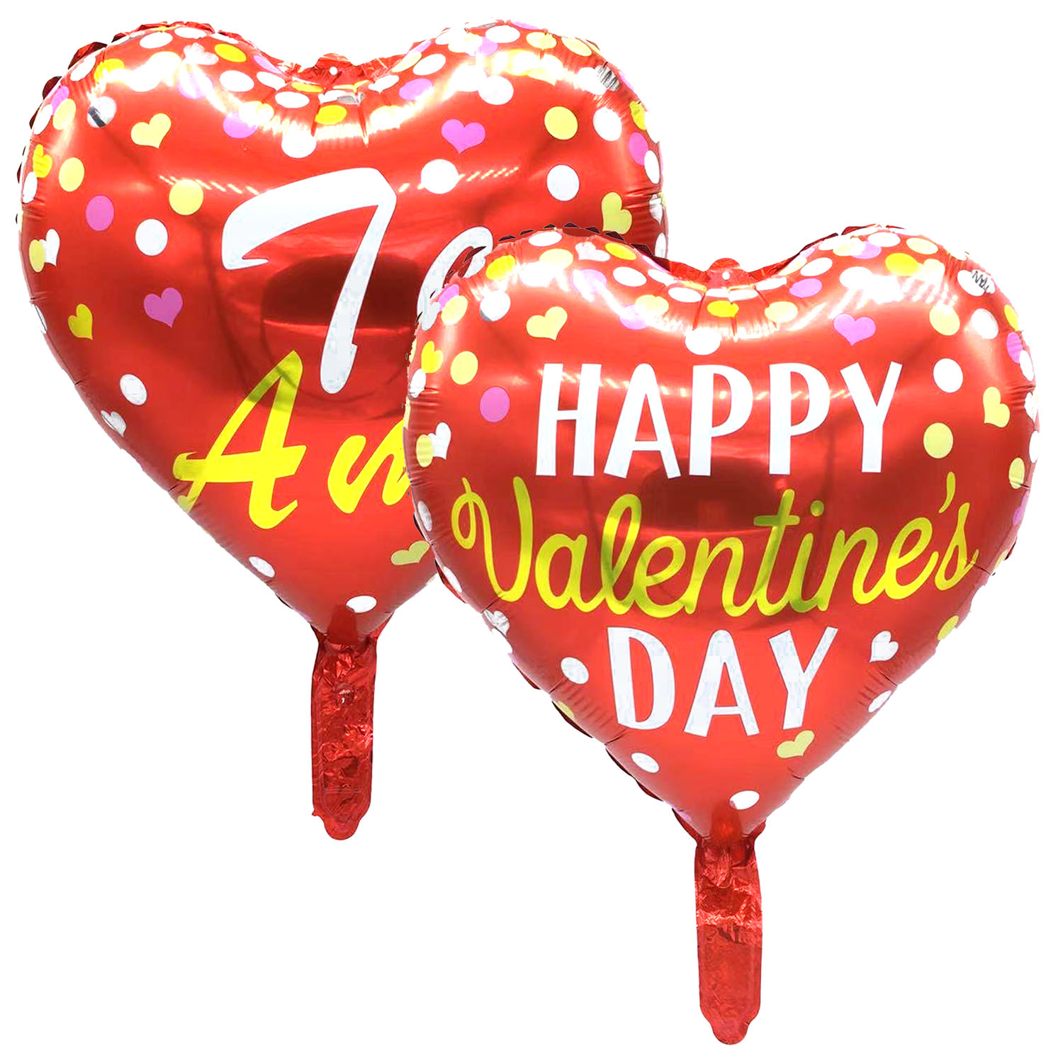 Printed ILY Foil Balloon 17 inches (loose)