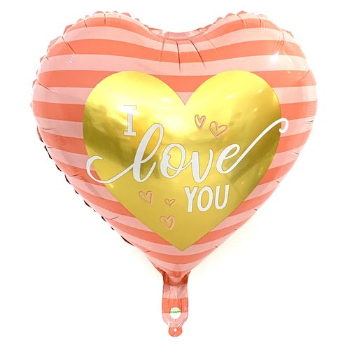 Printed ILY Foil Balloon 17 inches (loose)