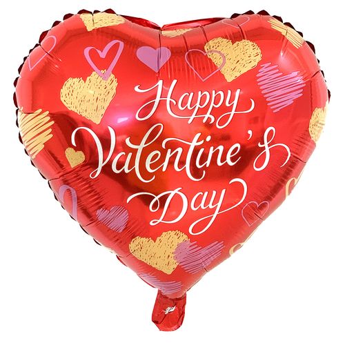 Printed ILY Foil Balloon 17 inches (loose)