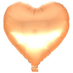 Plain Heart Foil Balloon 10 inches