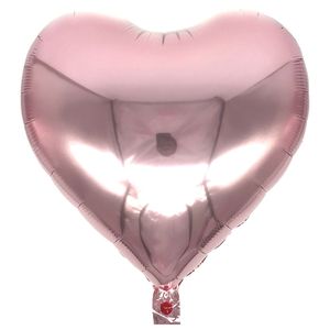 Plain Heart Foil Balloon 10 inches