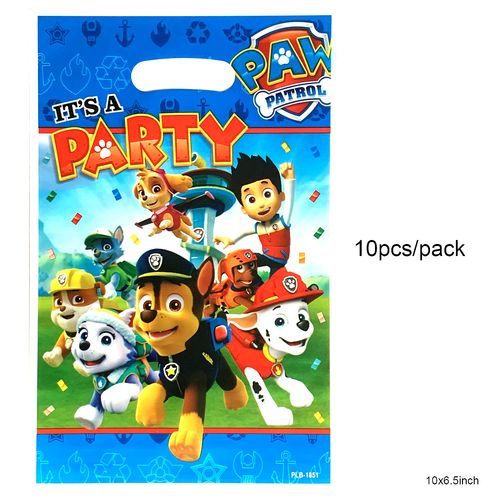 Pearly Plastic Loot Bags 10 pcs