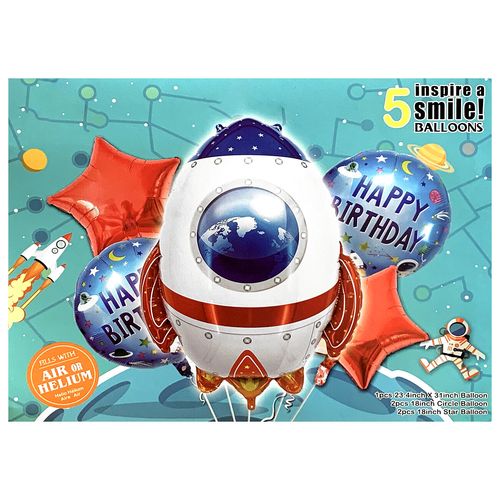 Space Foil Balloon 5pcs