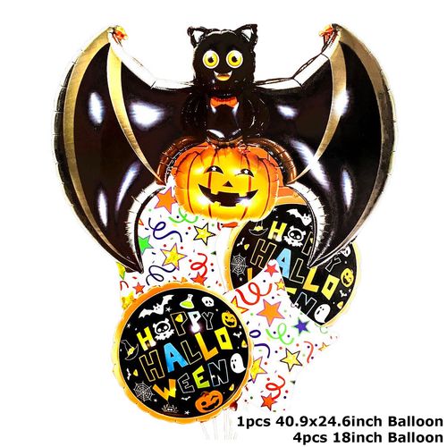 Halloween Foil Balloon Set 5pcs