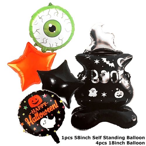 Halloween Foil Balloon Set 5pcs