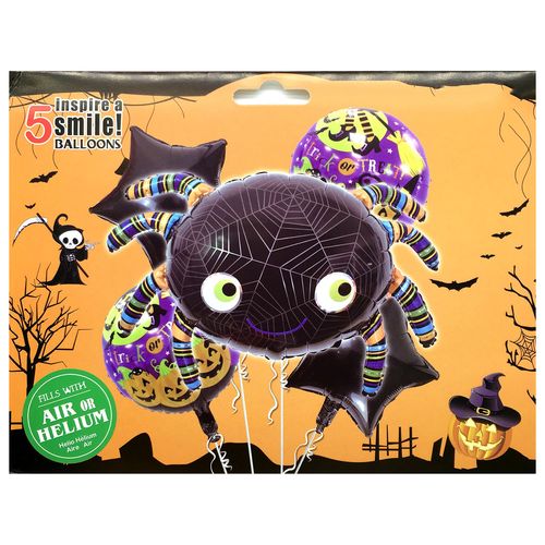 Halloween Foil Balloon Set 5pcs