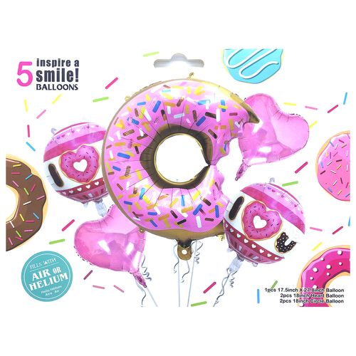 Candy Donut Ice Cream Sweets Foil Balloon Set