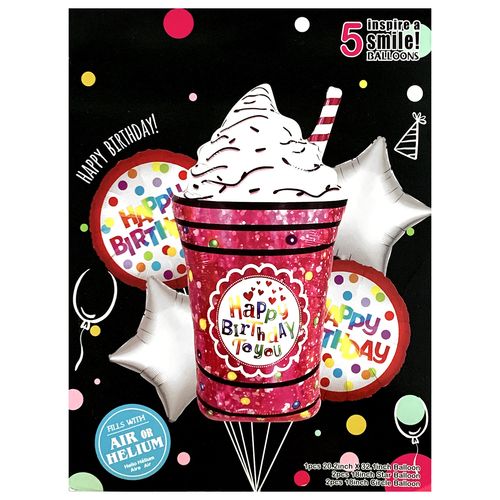 Candy Donut Ice Cream Sweets Foil Balloon Set