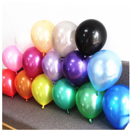 12inch Metallic Balloon (100 per pack) size12