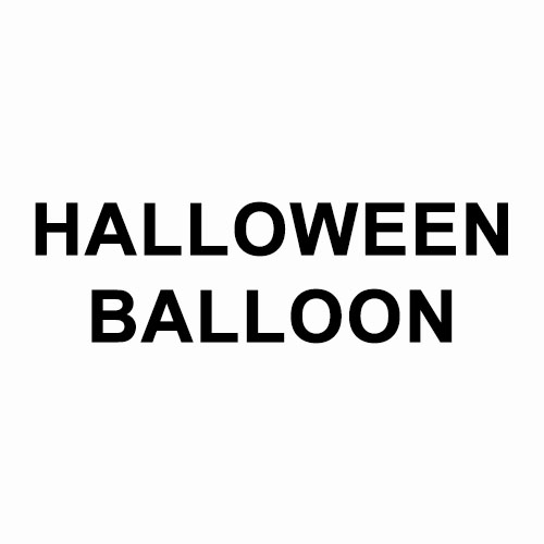 Halloween Foil Balloon (Loose)