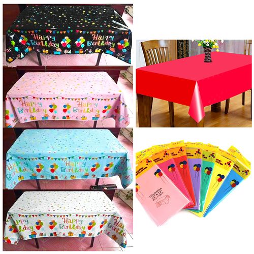 Printed Plastic Foil Table Cover