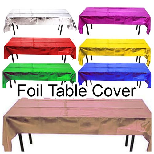 Plastic or Foil Table Cover