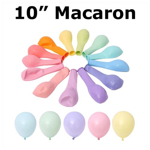 10inch Macaron Balloon (100 per pack) size10