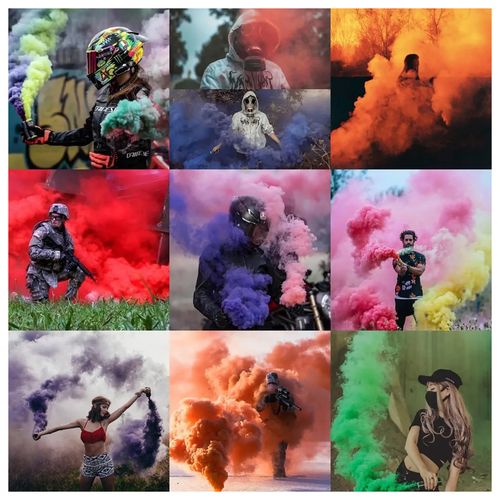 Color Smoke Bomb